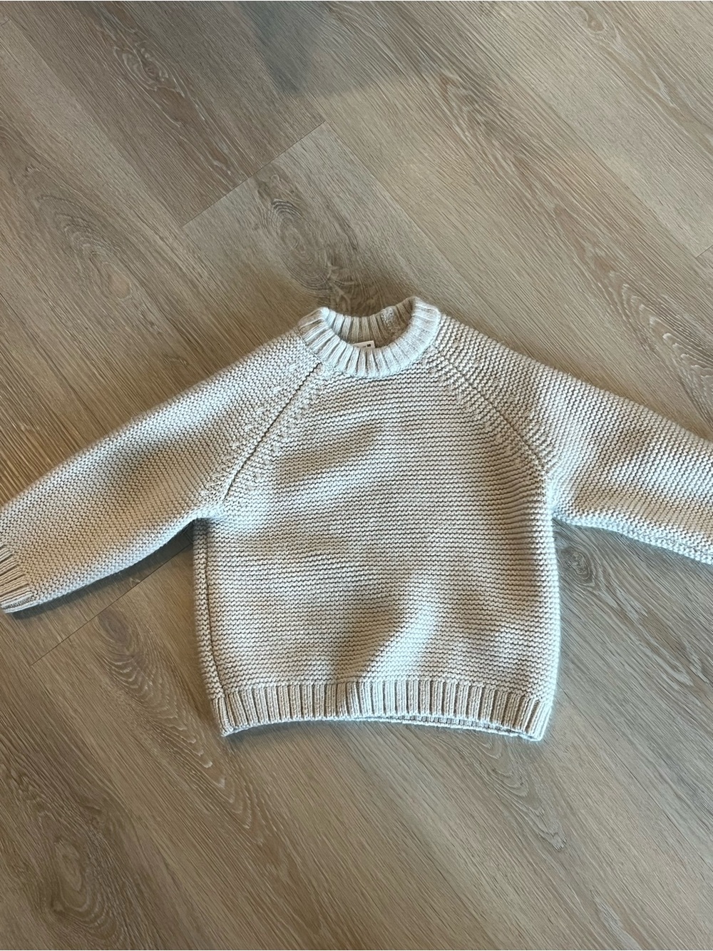 Zara Neutal Cream Sweater 2-3 years old